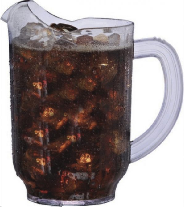 pitcher of soda